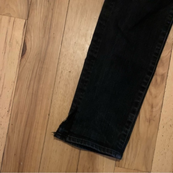 Black American Eagle Cropped Jeans - Picture 4 of 4